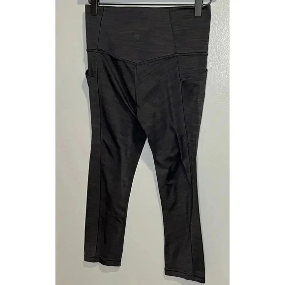 Athleta Salutation Stash Pocket II Space Dye Capri in Navy - Women's Size Small - Picture 5 of 5